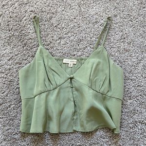 Pacsun/LA Hearts green tank